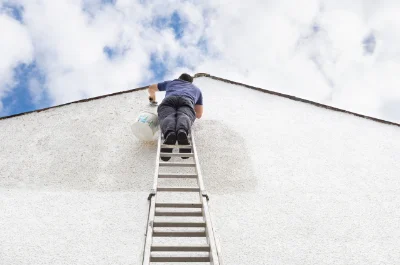Peinture extérieure à Saint-Georges-du-Rosay — façades et ravalement